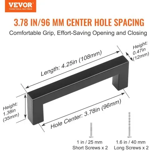 EVOR 30er Set Möbelgriff Edelstahl Stangengriff 108x12x35mm Küchengriff Mittenlochabstand 96mm Schrankgriff Dicke der Schrankplatten von 1,52 bis 2cm oder 1,27 bis 4cm Türgriffe Schubladengriffe EVOR 30er Set Möbelgriff Edelstahl Stangengriff 108x12x35mm Küchengriff Mittenlochabstand 96mm Schrankgriff Dicke der Schrankplatten von 1,52 bis 2cm oder 1,27 bis 4cm Türgriffe Schubladengriffe