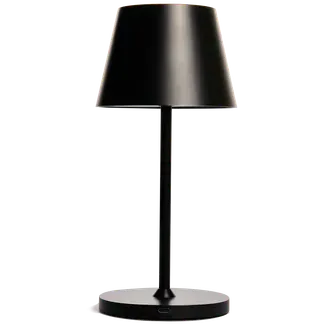 LED-Tischleuchte ROLF KERN Club Mini 25cm, schwarz, Akku, dimmbar LED-Tischleuchte ROLF KERN Club Mini 25cm, schwarz, Akku, dimmbar
