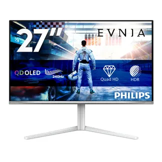 Philips Evnia 6000 27M2N6501L/00 Computerbildschirm 67,3 cm (26.5″) 2560 x 1440 Pixel Quad HD QD-OLED Weiß Philips Evnia 6000 27M2N6501L/00 Computerbildschirm 67,3 cm (26.5″) 2560 x 1440 Pixel Quad HD QD-OLED Weiß