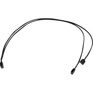 Y-Kabelsplitter aRGB 3-Pin auf 2x 3-Pin, 60cm Y-Kabelsplitter aRGB 3-Pin auf 2x 3-Pin, 60cm