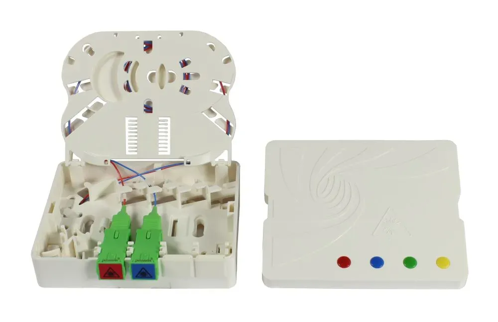 LWL-FTTH Compact Box vorkonfektioniert, 2xSC/APC -> open End, 20m, 9/125u, G.657.A2, 2-Faser, OD=2.2mm, Synergy 21 – Bild 5