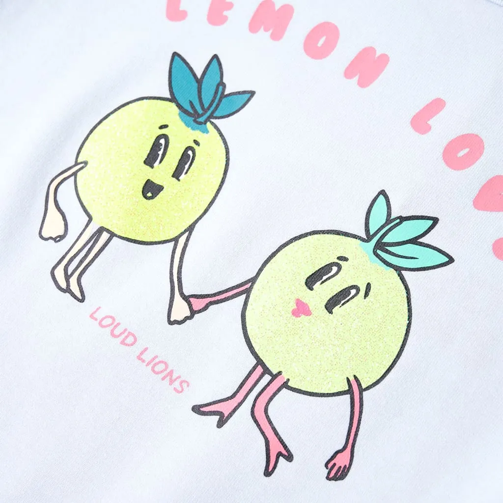 vidaXL Kinder-T-Shirt Hellblau 104 – Bild 4