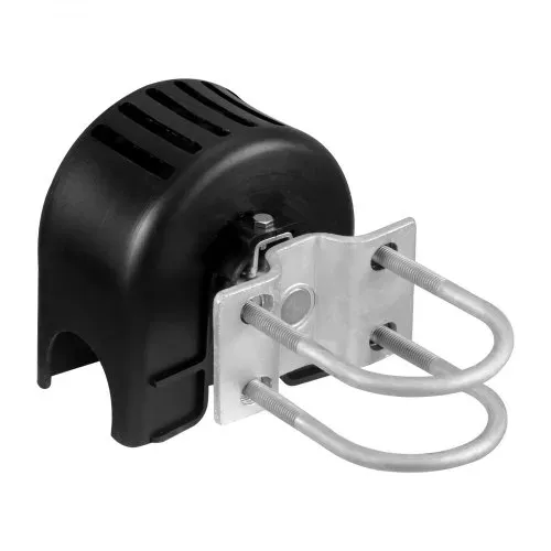 VEVOR Schiebetor-Set, Rolltor-Hardware-Set mit U-förmiger Radnut für freitragende Schiebetore und Rolltüren, Schiebetorrollen 4-Schienen-Räder mit Abdeckung, Hochleistungs-Gleitrolle, Schwarz – Bild 10