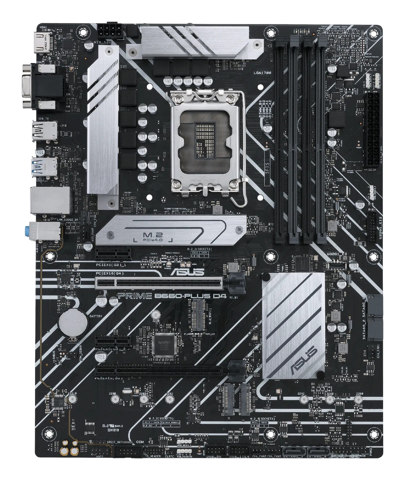 ASUS PRIME B660-PLUS D4 Intel B660 LGA 1700 ATX – Bild 2