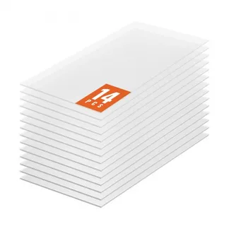 VEVOR 14er-Set Gewächshausplatten aus Polycarbonat, 1210 x 605 x 4 mm Stegplatten, wasserdichte UV-geschützte gewellte Hohlkammerplatten, schlagfeste, transparente Dachplatten für Gewächshaus/Garten VEVOR 14er-Set Gewächshausplatten aus Polycarbonat, 1210 x 605 x 4 mm Stegplatten, wasserdichte UV-geschützte gewellte Hohlkammerplatten, schlagfeste, transparente Dachplatten für Gewächshaus/Garten