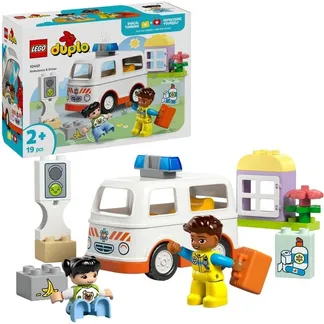 10447 DUPLO Town Rettungswagen mit Fahrer, Konstruktionsspielzeug 10447 DUPLO Town Rettungswagen mit Fahrer, Konstruktionsspielzeug
