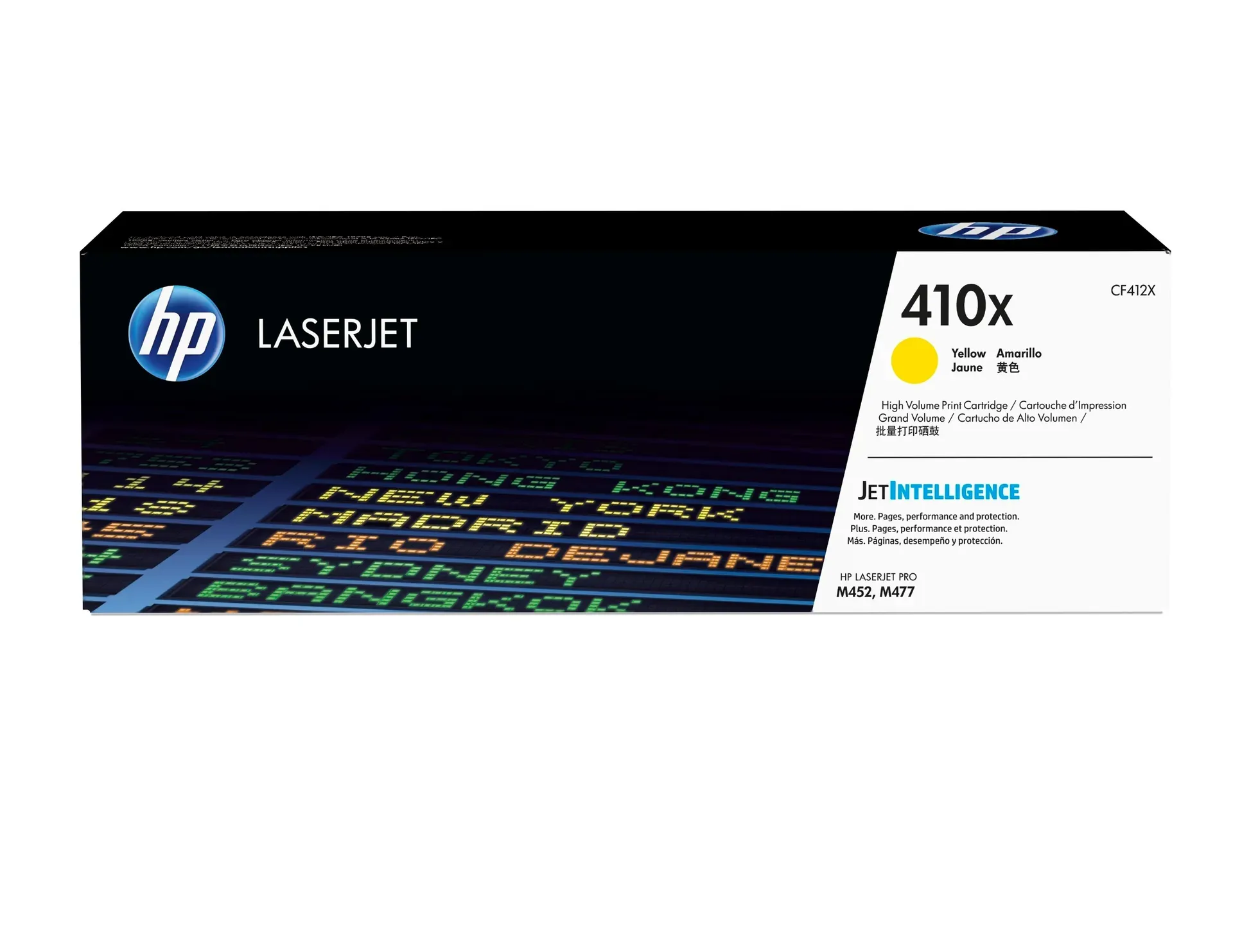 HP Original 410X Gelb LaserJet Tonerkartusche mit hoher Reichweite HP Original 410X Gelb LaserJet Tonerkartusche mit hoher Reichweite