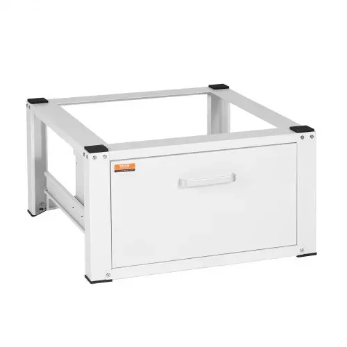 VEVOR Wäscheständer, 711,2 x 685,8 x 363,22 mm, Standplattform für Waschmaschine und Trockner, universelle Passform, 299,4 kg Kapazität, robuste, Basis für Waschmaschine – Bild 8