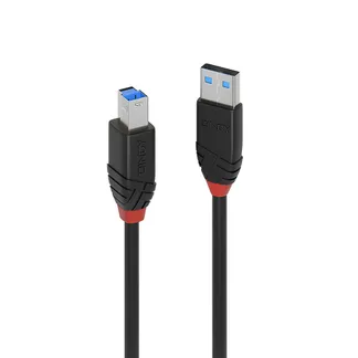 Lindy 43227 USB Kabel USB 3.2 Gen 1 (3.1 Gen 1) 10 m USB A USB B Schwarz Lindy 43227 USB Kabel USB 3.2 Gen 1 (3.1 Gen 1) 10 m USB A USB B Schwarz