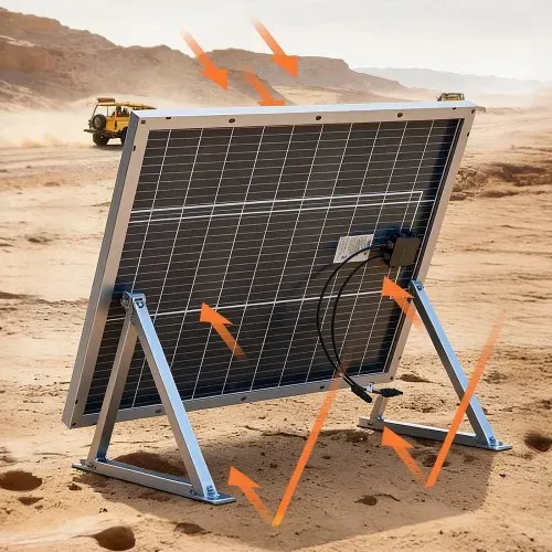 VEVOR Bifaziales Solarpanel 100 W 2er-Pack, 23% Hocheffizientes Monokristallines N-Typ-PV-Modul mit MC4-Ausgang & Alu-Rahmen, IP67 wasserdichtes Solarmodul für Auto, Boot, RV, netzunabhängig – Bild 7