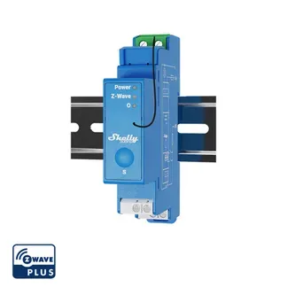 Shelly · Hutschiene · „Wave Pro 1“ · Relais · max. 16A · 1 Phase · 1x 16A · Z-Wave Shelly · Hutschiene · „Wave Pro 1“ · Relais · max. 16A · 1 Phase · 1x 16A · Z-Wave
