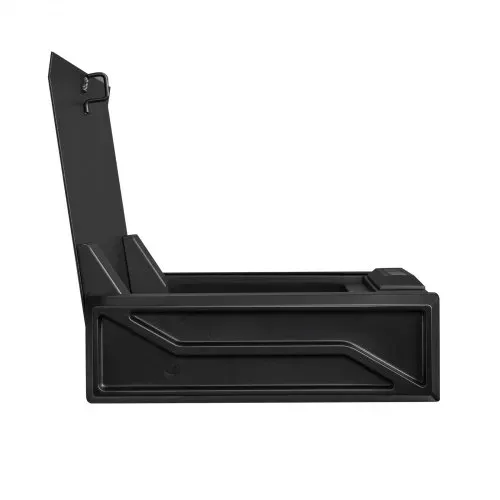 VEVOR Waffentresor Pistolentresor mit Fingerabdruck/Passwort (vierstelliger Code)/Schlüssel, Waffensafe Waffenkofferbox mit Beleuchtung für 2 Pistole & 2 Magazine, 360 x 275 x 90 mm Waffenbox – Bild 9