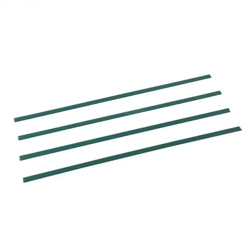 VEVOR Sichtschutzlamellen 1130 mm, doppelwandige vertikale Lamellen mit unterer Verriegelung für Maschendrahtzäune, hochdichte HDPE-Maschendrahtlamellen, ideal für Garten, Bauernhof, Sportplatz (grün) – Bild 9