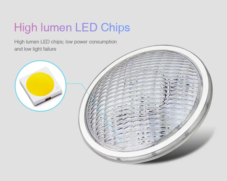 MiBoxer PW01 LED LoRa (433MHZ) PAR56 Poolleuchte 27W RGB-WW (RGB-CCT) – Bild 7