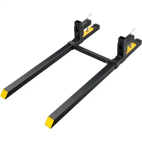 VEVOR Palettengabel 1490 x 70 x 230 mm Gabelträger 907 kg Tragfähigkeit Gabelzinken 149 cm Gesamtlänge mit 109,2 cm-Gabelblatt Gabelstapler 495-915 mm – Bild 8