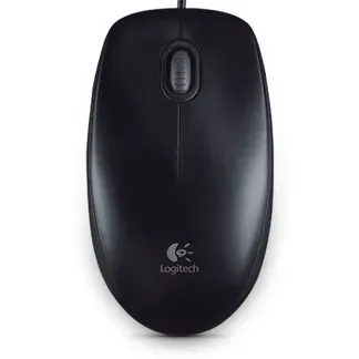 Logitech Maus B100 – USB optisch *schwarz* Logitech Maus B100 – USB optisch *schwarz*