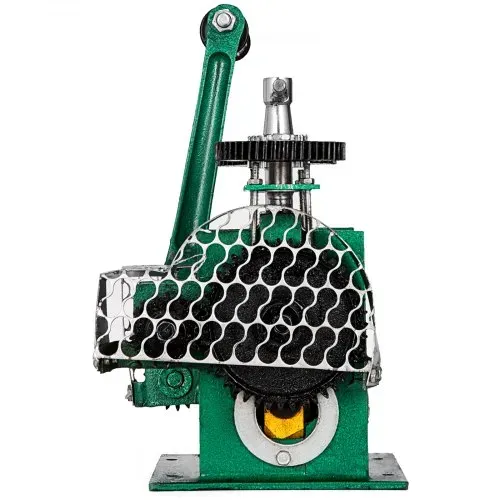 VEVOR Manuelle Rolling Mill Kombination Walzwerk 120mm Handwalzwerk Maschine 80mm Maschine Schmuck mit Gute Verschleißfestigkeit Tablettierung Vierkantdraht für Schmuck Design und Reparatur – Bild 10