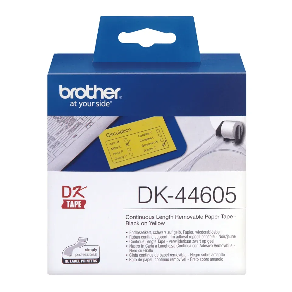 Brother DK-44605 Druckeretikett Gelb – Bild 2