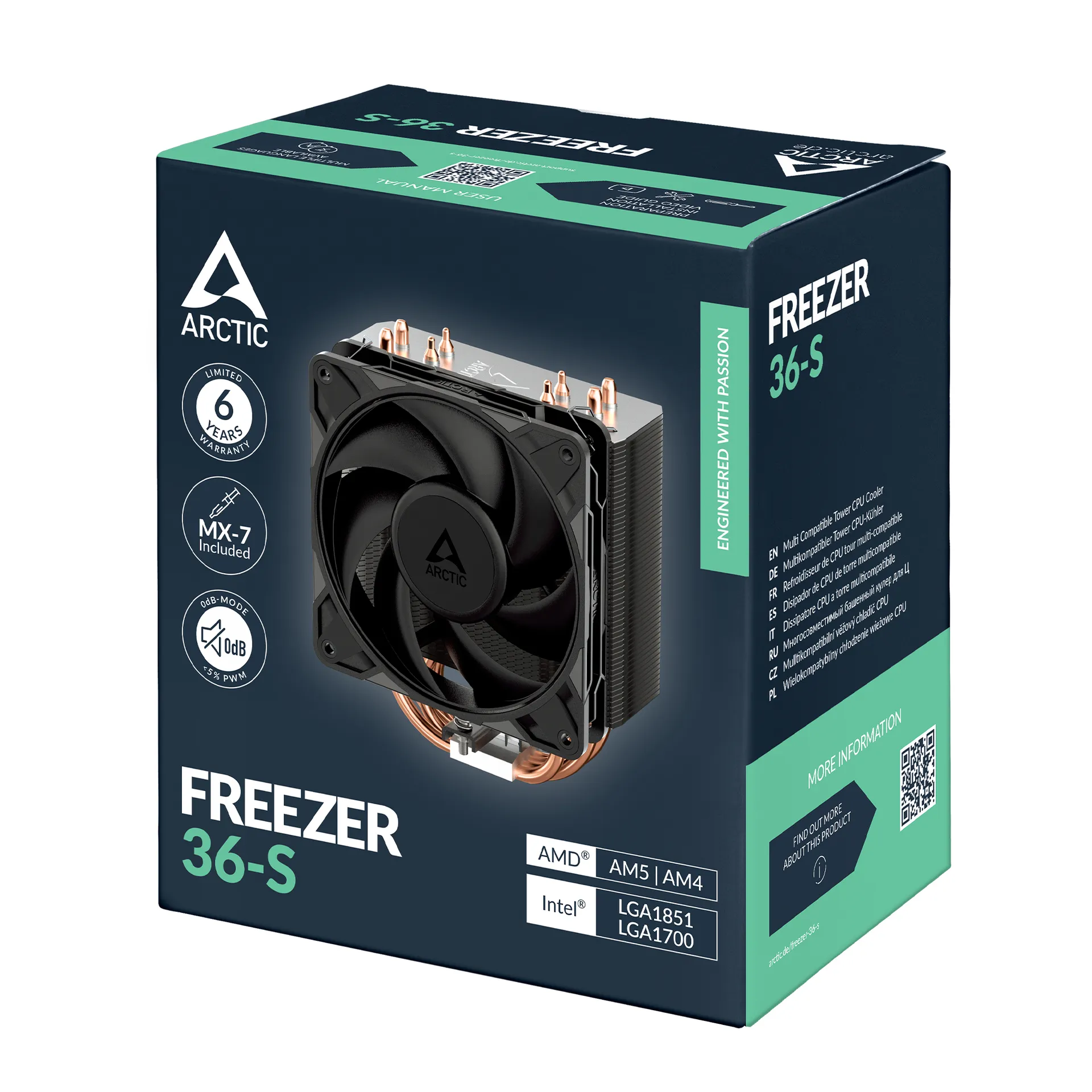 ARCTIC Freezer 36-S Multikompatibler Tower CPU-Kühler – Bild 7