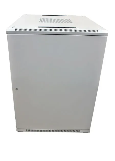ALLNET 19"Schrank, 32HE, B800/T1000mm, Glastür, Lichtgrau, SNB-Serie, – Bild 2
