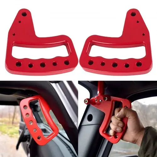 VEVOR Haltegriffe Vorne Hinten Kompatibel mit 2007-2017 Jeep Wrangler JK Neu – Bild 10