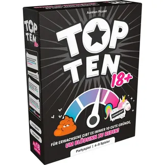 Top Ten 18+, Partyspiel Top Ten 18+, Partyspiel