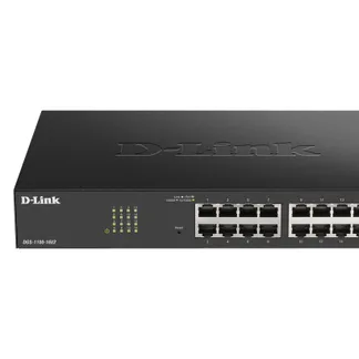 D-Link DGS-1100-24PV2 Managed L2 Gigabit Ethernet (10/100/1000) Power over Ethernet (PoE) Schwarz D-Link DGS-1100-24PV2 Managed L2 Gigabit Ethernet (10/100/1000) Power over Ethernet (PoE) Schwarz