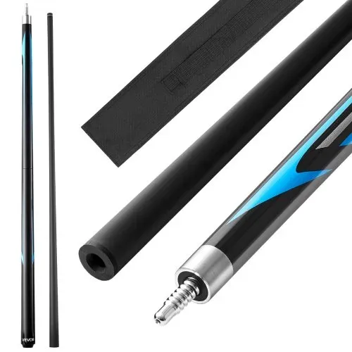 VEVOR Billardqueue 1 Stk. (1473,2 mm / 554 g) aus Kohlefaser + Ahorn, Billardstock mit zweistufigem Design geeignet für Bar Zuhause Büro Anfänger Billardliebhaber, Jump Break Billardqueue VEVOR Billardqueue 1 Stk. (1473,2 mm / 554 g) aus Kohlefaser + Ahorn, Billardstock mit zweistufigem Design geeignet für Bar Zuhause Büro Anfänger Billardliebhaber, Jump Break Billardqueue