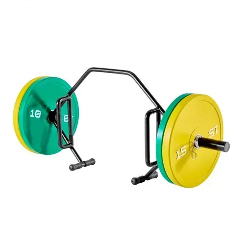 VEVOR Trap Bar Hexagon Hantelstange mit rutschfestem Griff & offenem Rahmen, 50 mm 360 kg Tragkraft, Gewichtheben & Krafttrainingsgerät, Heimfitnessstudio für Kniebeugen Kreuzheben Schulterdrücken – Bild 9
