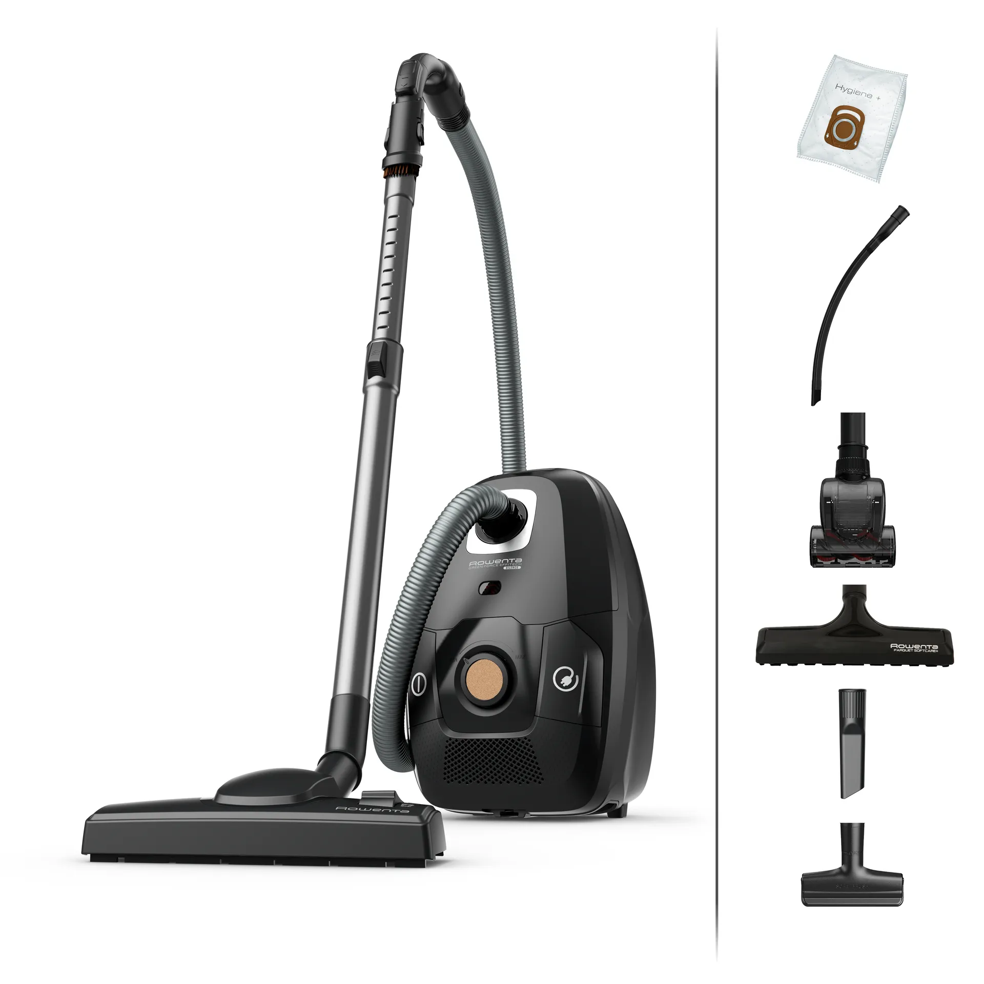 Rowenta Green Force Effitech ® Staubsauger mit Beutel RO6189 Rowenta Green Force Effitech ® Staubsauger mit Beutel RO6189