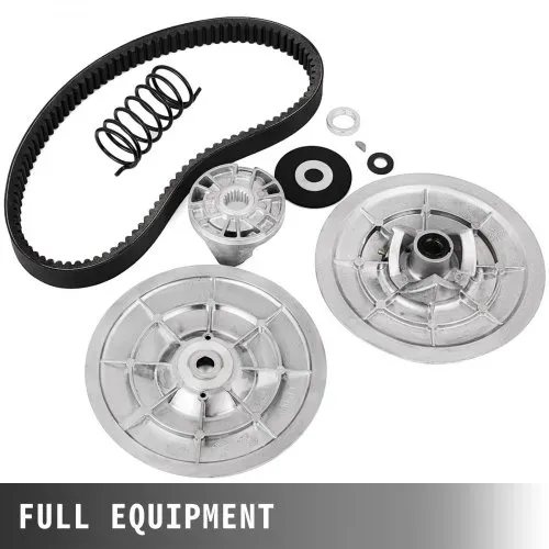 VEVOR Hinterradantriebskupplungssatz für Yamaha Gas Golf Cart G2-G22 ab 1985, Sekundärkupplungsantriebssatz mit Riemen JN6-G6201-03 JN6-G6201-04, Silber – Bild 5