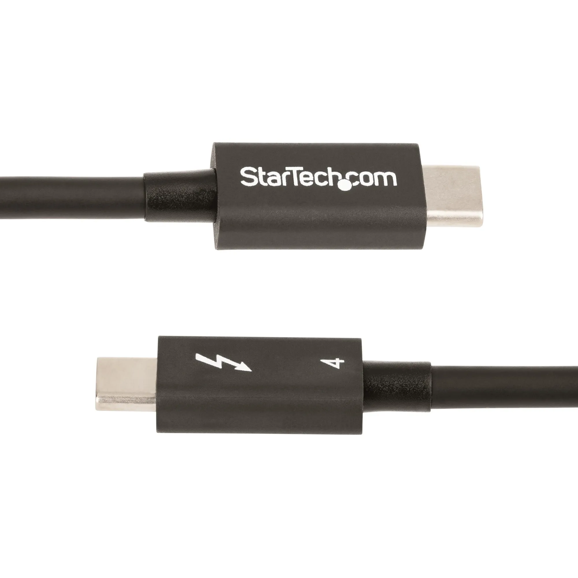 StarTech.com 1 m Thunderbolt 4 Kabel - 40Gbit/s - 100W PD - 4K/8K Video - Intel-zertifiziert - Kompatibel mit USB4/Thunderbolt 3/USB 3.2/USB C/DisplayPort - TB4/TB3/USB4/USB C Monitorkabel - USB C Kabel – Bild 3