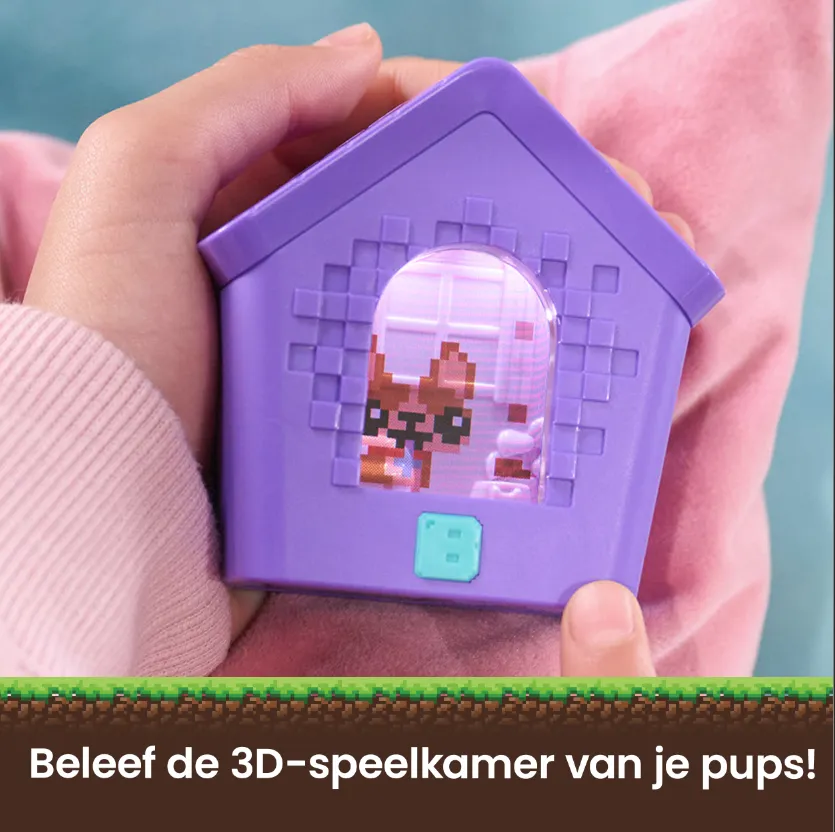 Bitzee - Doghouse, 15 digitale Welpen zum Anfassen, Interaktives Spielzeug mit 15 Hunden, die auf Berührung und Bewegung reagieren – Bild 3