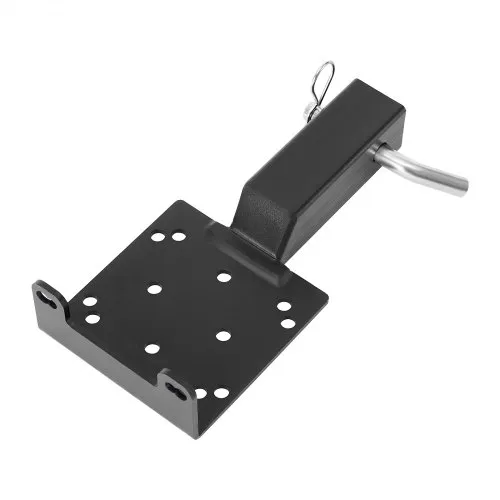 VEVOR Universal-Halterung für Anhängerkupplung, 1633 kg Tragkraft, Seilwinde Montageplatte für 50,8 mm Empfänger, 2 & 4 Bolzenlöcher, Stahl pulverbeschichtet, für Mountainbikes, UTV, LKWs, Schwarz VEVOR Universal-Halterung für Anhängerkupplung, 1633 kg Tragkraft, Seilwinde Montageplatte für 50,8 mm Empfänger, 2 & 4 Bolzenlöcher, Stahl pulverbeschichtet, für Mountainbikes, UTV, LKWs, Schwarz