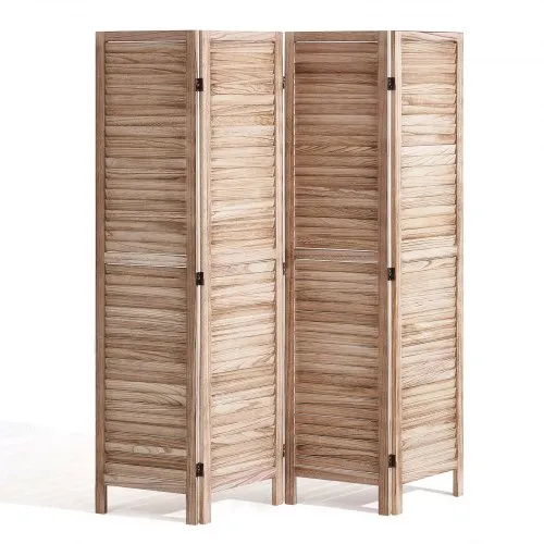 VEVOR Raumteiler Paravent aus Holz 4-teiliger faltbarer Sichtschutz, 170 cm hoher Raumteiler, tragbarer Dekorationsschirm zur Raumtrennung mit europäischer Still für Zuhause Restaurant Schlafzimmer VEVOR Raumteiler Paravent aus Holz 4-teiliger faltbarer Sichtschutz, 170 cm hoher Raumteiler, tragbarer Dekorationsschirm zur Raumtrennung mit europäischer Still für Zuhause Restaurant Schlafzimmer