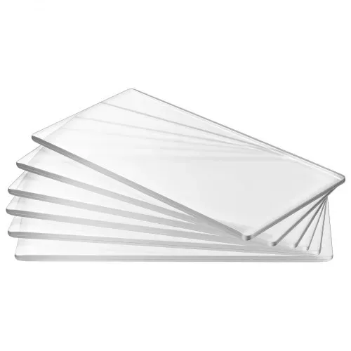 VEVOR Stanzplatten, 6er-Pack 170x80x2,5 mm, Cutting Pads, Polycarbonat-Schneideplatten, Kompatibel mit VEVOR Stanz- & Prägemaschine KM-1830, für Scrapbooking & Kartenherstellung, Transparent – Bild 10