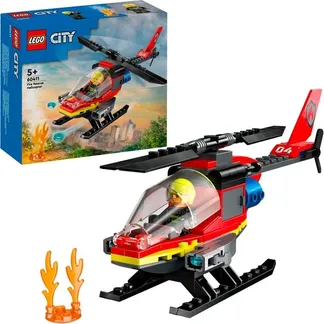 60411 City Feuerwehrhubschrauber, Konstruktionsspielzeug 60411 City Feuerwehrhubschrauber, Konstruktionsspielzeug