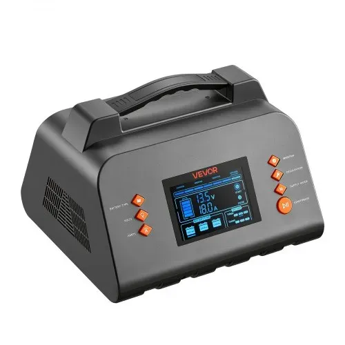 VEVOR Smart-Batterieladegerät 30 A 6/12/24 V für LiFePO4 Bleiakku Ladegerät für Pkw, Wohnmobile, Lkw und Boote, mit 7-Stufen-Laden, Pulsdesulfatierung, LCD-Anzeige & Überspannungs- und Verpolungsschutz – Bild 10