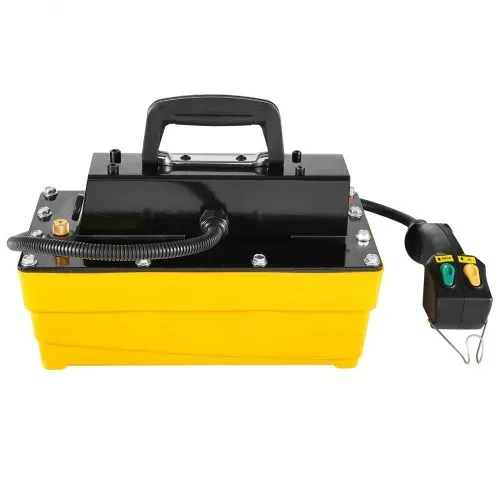 VEVOR 10.000 PSI Lufthydraulikpumpe, 2,3 L Behälter, NPT 3/8 Zoll Auslass, NPT 1/4 Zoll Einlass, Kunststoff-Lufthydraulikpumpe mit Fernbedienung, für Automobilrahmenmaschinen & Hydraulikpressen – Bild 9