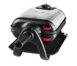 Tefal WM756D Waffeleisen 2 Waffel(n) 1200 W Schwarz, Edelstahl Tefal WM756D Waffeleisen 2 Waffel(n) 1200 W Schwarz, Edelstahl