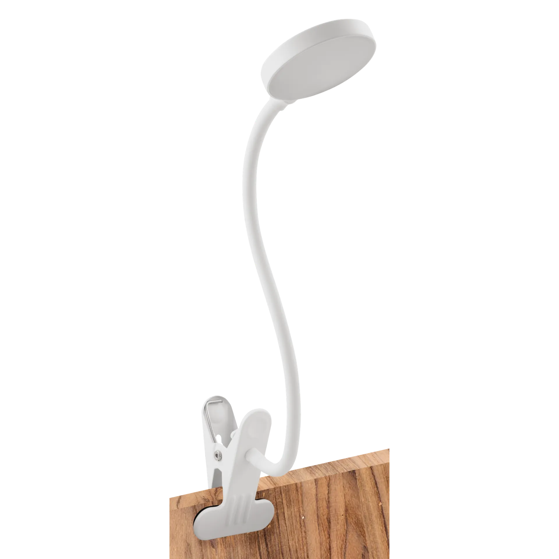 LED-Klemmleuchte EINLICHT “Halo“ 3,3W, 438lm, step-dimmbar, warmweiß LED-Klemmleuchte EINLICHT “Halo“ 3,3W, 438lm, step-dimmbar, warmweiß