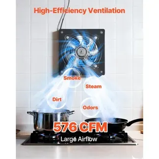 VEVOR Abluftventilator 250×250 mm, Leistungsstarker Wandventilator 979 m³/h, mit Drehzahlregelung, 48 W Leiser Ventilator für Dachboden, Garage, Keller, Werkstatt, Küche & Hühnerstall VEVOR Abluftventilator 250×250 mm, Leistungsstarker Wandventilator 979 m³/h, mit Drehzahlregelung, 48 W Leiser Ventilator für Dachboden, Garage, Keller, Werkstatt, Küche & Hühnerstall