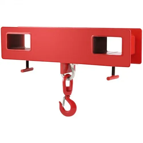 VEVOR 2 Tonnen Gabelstapler-Hebehaken, 4000 £/2000 kg Tragkraft, Gabelstapler-Gabelhubwagen, Schwenkhaken, Mobilkran, Gabelstapler-Anbaugeräte – Bild 9