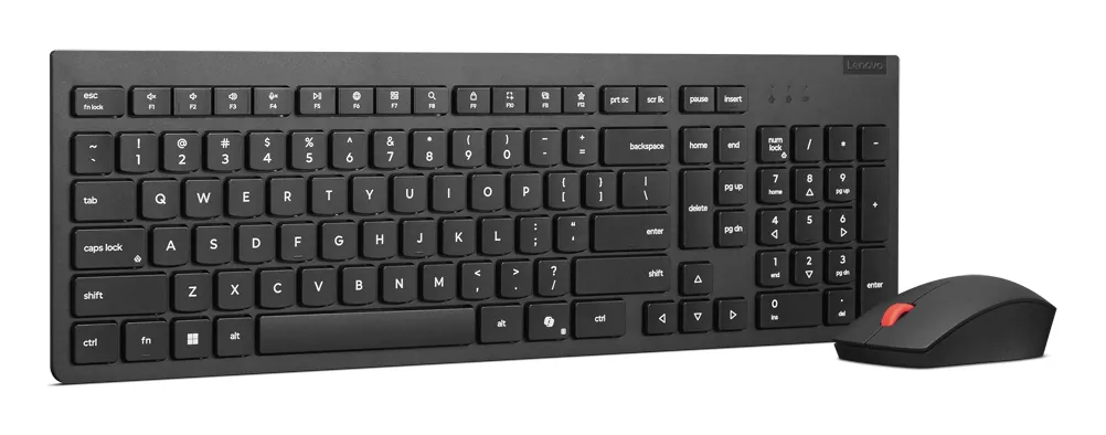 Lenovo 4X31R64467 Tastatur Maus enthalten Universal RF Wireless Deutsch Schwarz – Bild 3