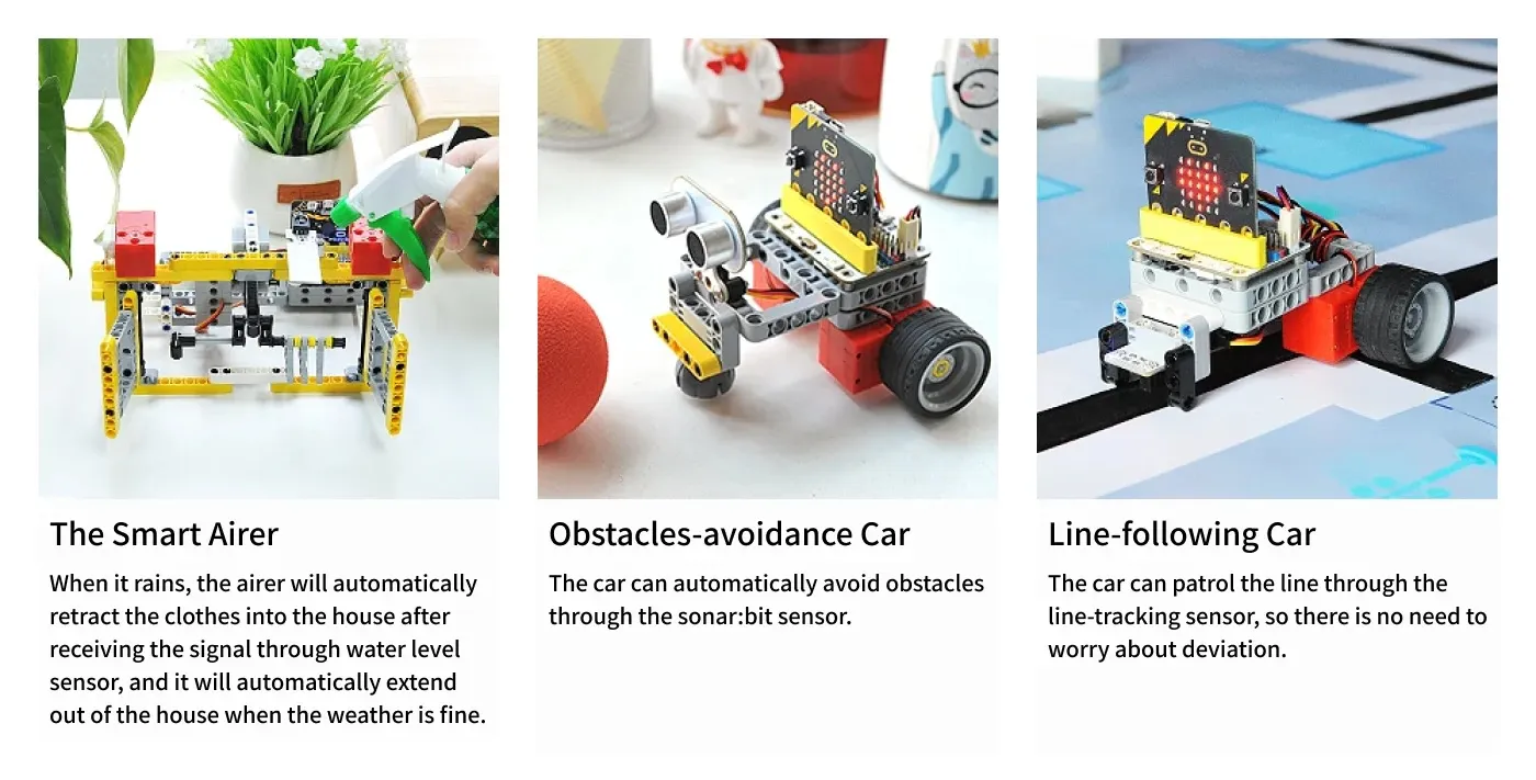 ELECFREAKS micro:bit 32 in 1 Wonder Building Kit ( ohne micro:bit board ) – Bild 2