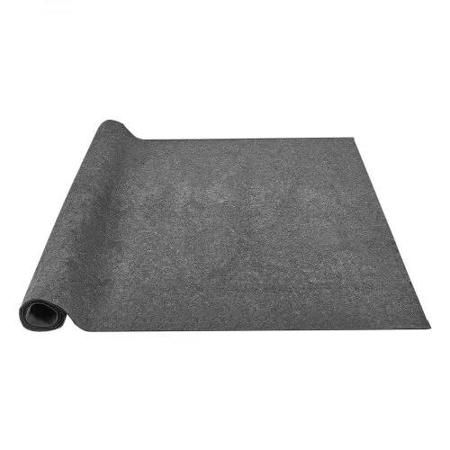 VEVOR Teppichbelag, 244x306cm, Teppichfliesen, schützende Polsterung aus Gummi für Teppiche, 0,6cm dick – Anti-Rutsch-Matte aus Filz mit doppelter Oberfläche, Bodenbelag, sicher für alle Böden, grau – Bild 9