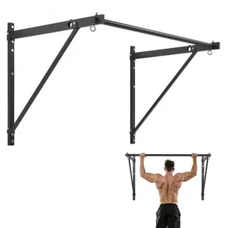 VEVOR Klimmzugstange Pull up Bar zur Wandmontage, einstellbare Tiefe 559 / 762 mm von der Wand, Oberkörper-Trainingsstangen aus Stahl, Klimmzug-Trainingsstation (200 kg belastbar), für Fitnessstudio VEVOR Klimmzugstange Pull up Bar zur Wandmontage, einstellbare Tiefe 559 / 762 mm von der Wand, Oberkörper-Trainingsstangen aus Stahl, Klimmzug-Trainingsstation (200 kg belastbar), für Fitnessstudio