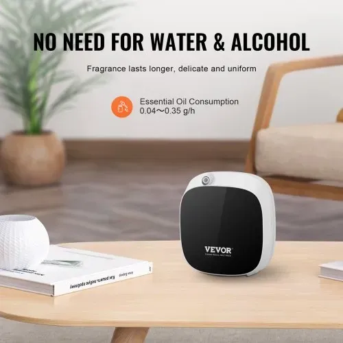 VEVOR Duft-Luftmaschine, 100 ml Bluetooth-Smart-Diffusor für ätherische Öle, wasserloser Duftdiffusor mit Kaltlufttechnologie, Aromatherapie-Diffusormaschine für Zuhause, Büro, Hotel, Spa – Bild 4