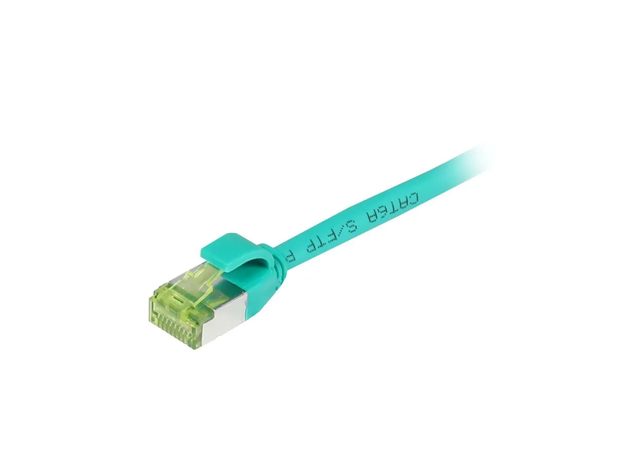 Patchkabel RJ45, CAT6A 500Mhz, 0.15m, grün, S-STP(S/FTP), slimline rund d=4,5mm, TPE/LSZH(Superflex), AWG28, mit CAT7 Rohkabel, Synergy 21 Patchkabel RJ45, CAT6A 500Mhz, 0.15m, grün, S-STP(S/FTP), slimline rund d=4,5mm, TPE/LSZH(Superflex), AWG28, mit CAT7 Rohkabel, Synergy 21