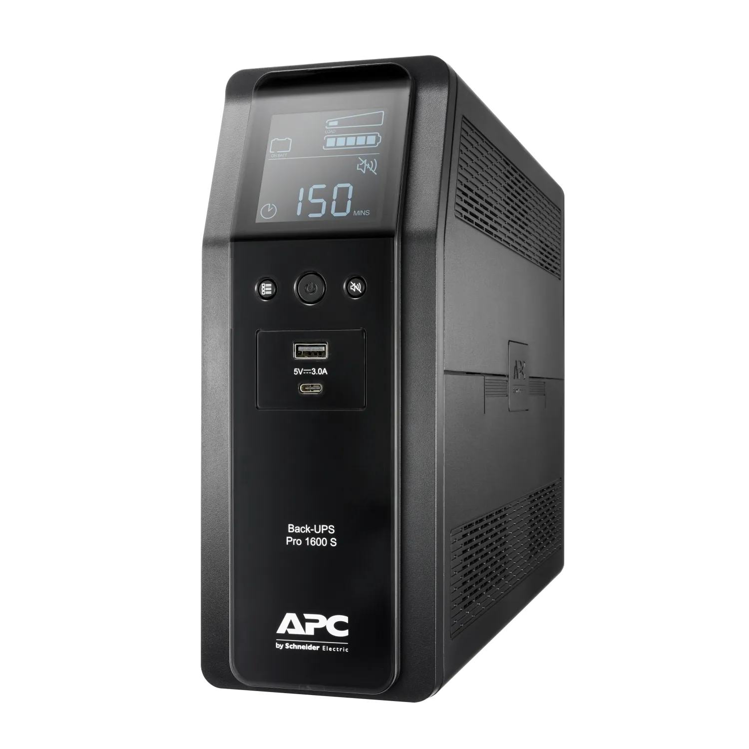 APC Back-UPS Pro 1600S, 1600VA, 230V, Sinuswelle, AVR, LCD, 8 IEC Ausgägnge – Bild 2